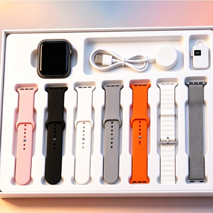 Novo Watch S20 PRO Max Smartwatch 7 Em 1 Monitor Saúde Modos Esportivos Chamada Bluetooth Compatível Android IOS