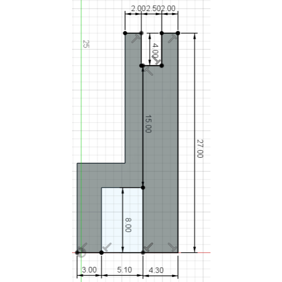 (CUSTOM) Suporte para levantar tampa de aquario 2 unidades 12cm