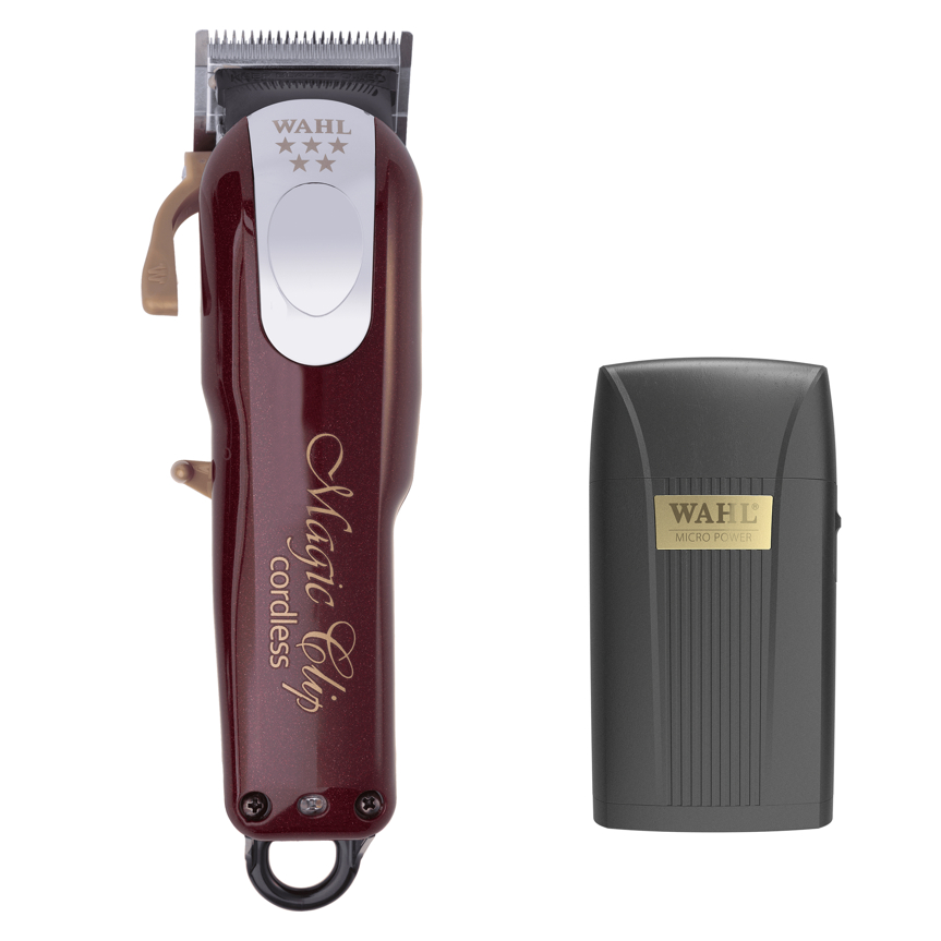 Kit Máquina de Cortar Cabelo Magic Clip Cordless + Máquina de Acabamento Micro Power Shaver