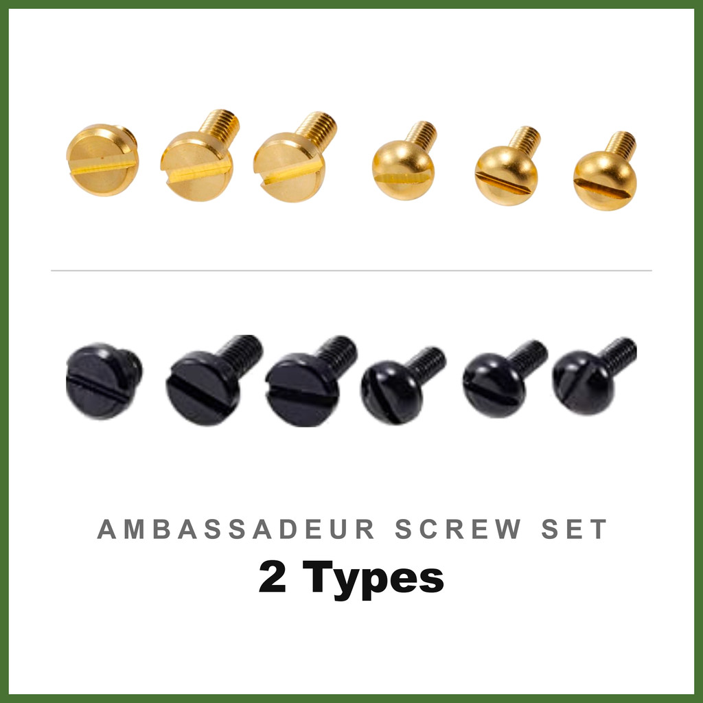 Abu Garcia Ambassadeur Flathead Screw Set