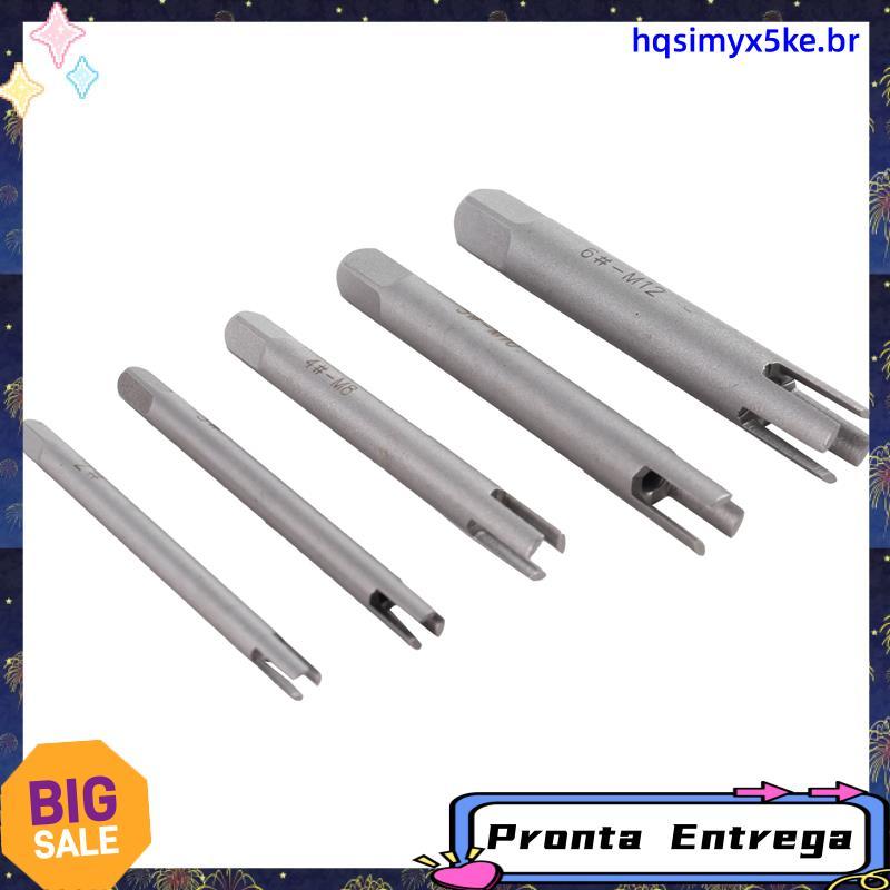 Extrator De Torneira De Parafuso Sextavado De Cabeça Dupla Para Parafusos Quebrados-5PCS M10 Set