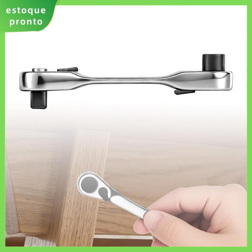 1/4 Polegada Mini Soquete Catraca E Bit Driver Multiferramenta Chave De Fenda Hex 72 Dente Unidade Catracas SHOPSKC6146