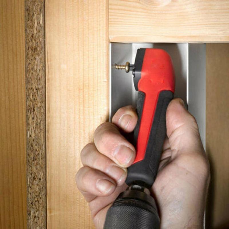 1/4 Polegada Hex Chave Broca Soquete Titular 90 Graus Ângulo Reto Extensão Driver Adaptador Haste Perfuração De Fenda Ma