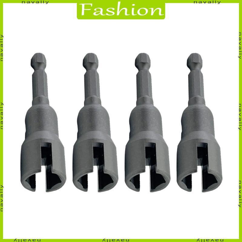 nava Borboleta Parafuso Chaves Soquete 1 4 Hex Haste PowerWing Porca Driver Slot Asa Broca Para Parafusos Painel