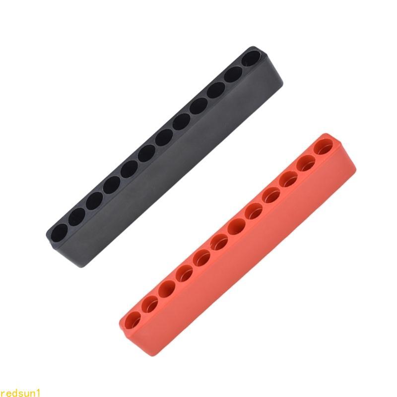red1 ABS Bit Organizadores Caso Contém 12 Peças 6 35Mm Hex Haste Driver Bits Técnico Ferramenta Caixa A
