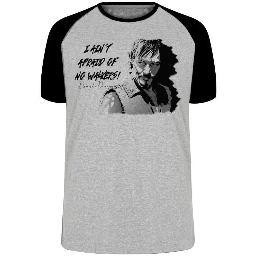 Camiseta The Walking Dead Daryl Dixon Blusa Plus Size extra grande adulto ou infantil