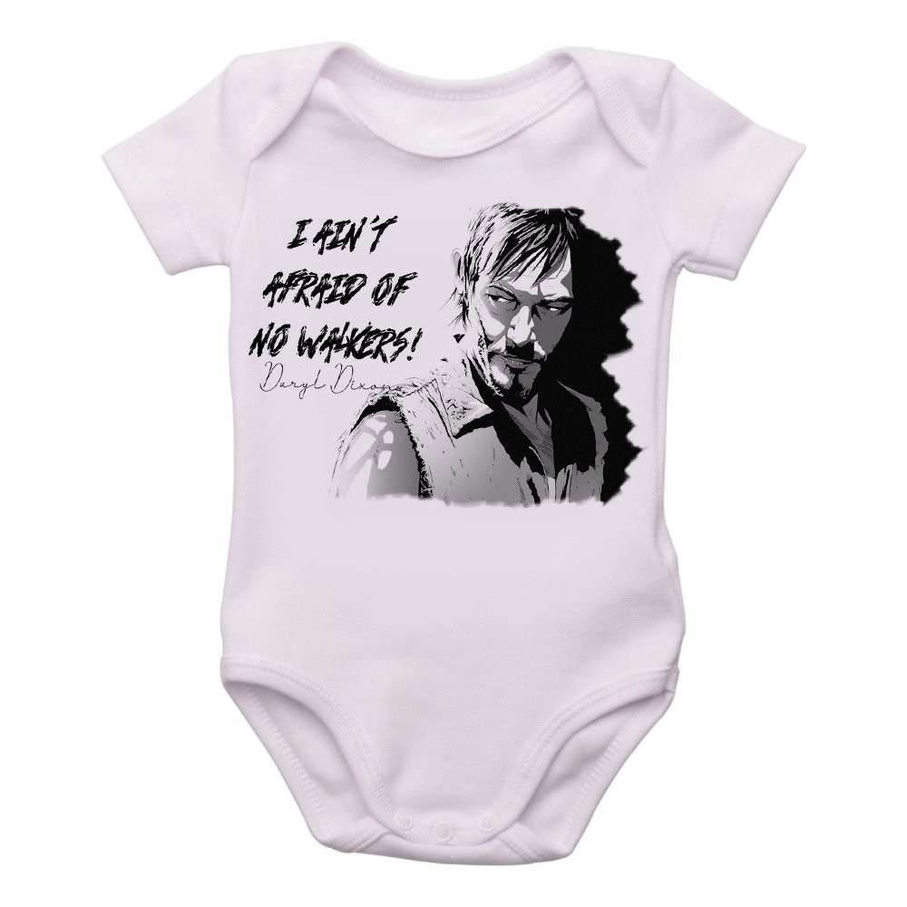 body nenê roupa bebê The Walking Dead Daryl Dixon