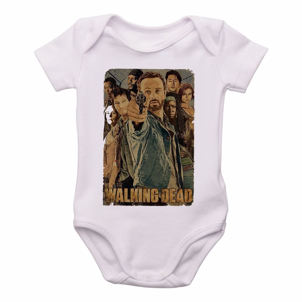 body nenê roupa bebê The Walking Dead Arma