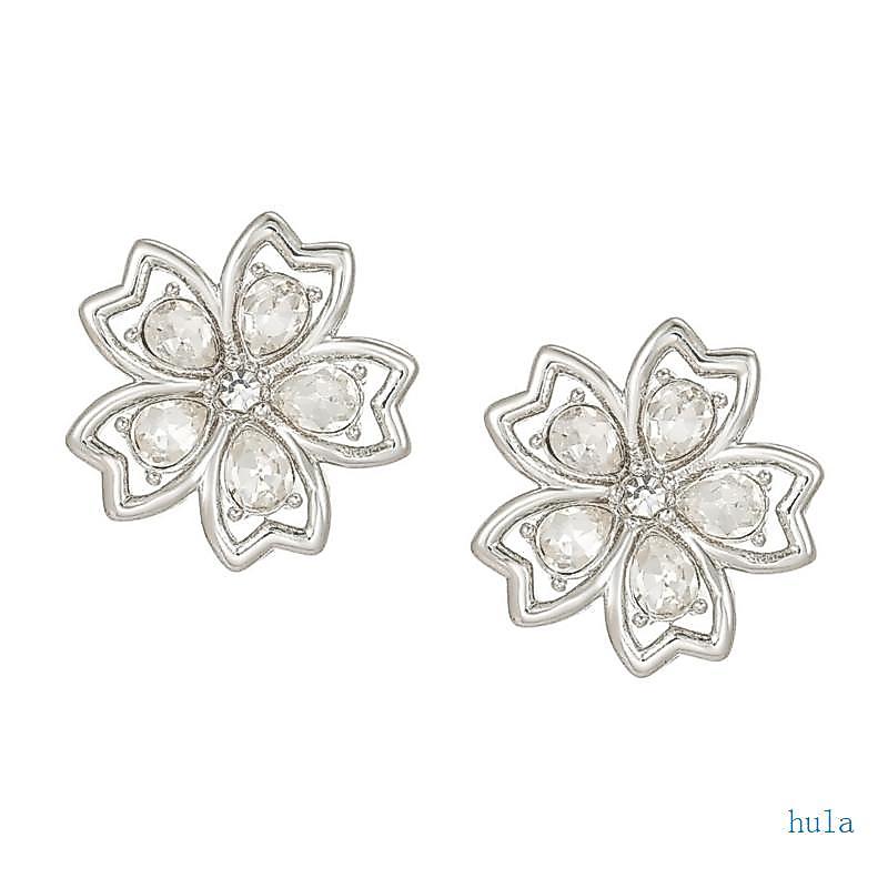 Earbud Charm Ear Clips Para FreeClip 1 2 Fone Ouvido Detalhe Prateada 1 Par