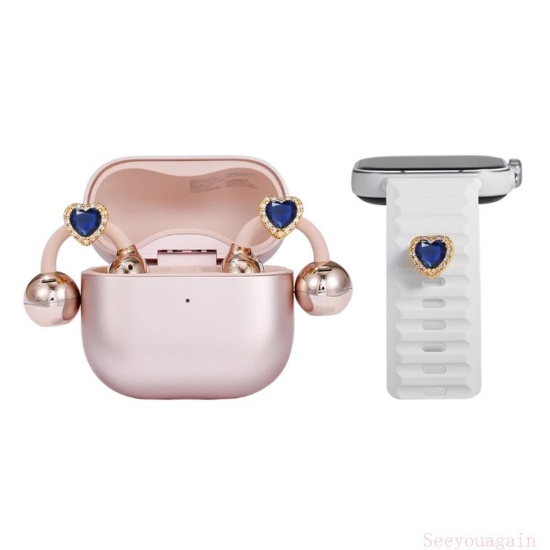 Seeyouagain Earbud Ear Clip Acessórios Compatíveis Para FreeClip 1 2 Heart Charm Par Uso Diário