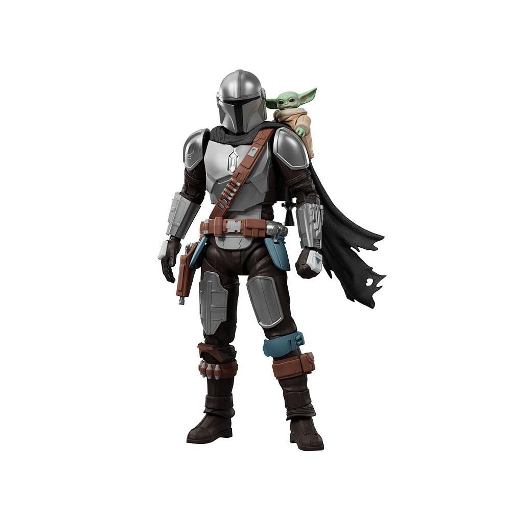 Blokees Star Wars: The Mandalorian & Grogu CC05 — Din Djarin & Grogu, ABS resin & PVC, assembly-required plastic model