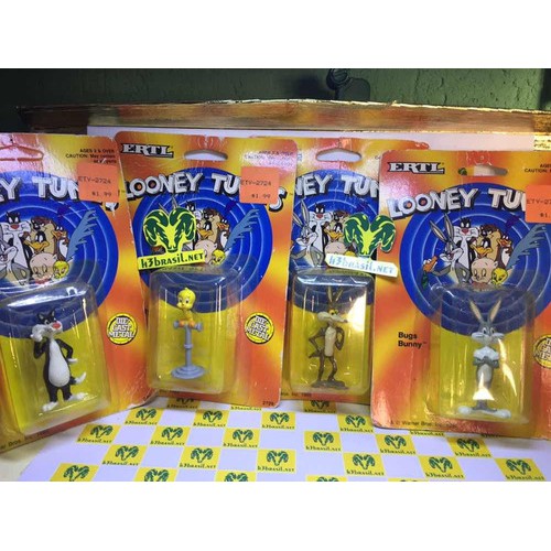 Bx30 Ertl 1989 Pernalonga Coyote Frajola Piu-piu Looney H3