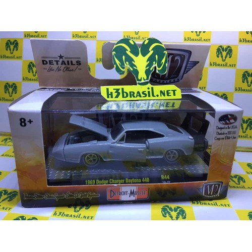 Bx30 M2 Machines 1969 Dodge Charger Daytona 440 Chase H3br