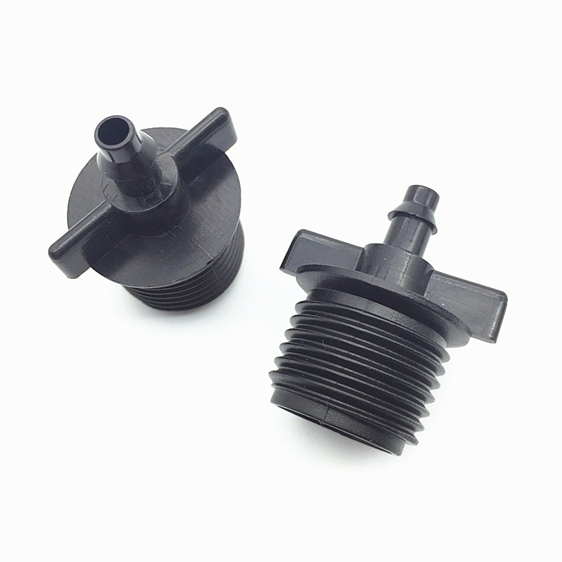Conector Inicial 1/2 Pol X Mang Micro 4mm Irrigação - 10 Pçs