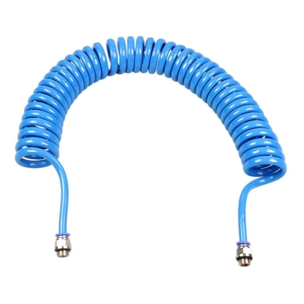 Mangueira Espiral Compressor 1/2 Pol 10 Metros+02 Conectores