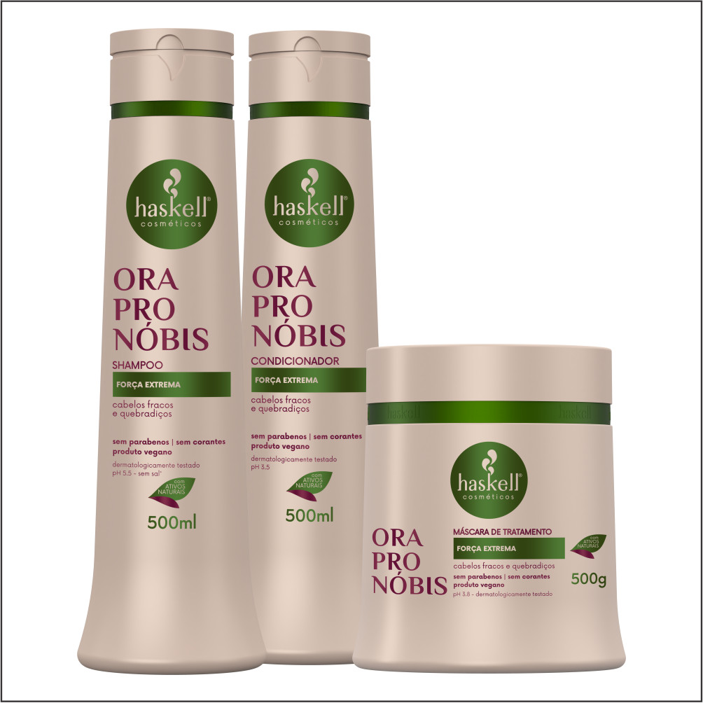 Kit Ora-pro-nóbis 500m  (3 itens) | Força extrema