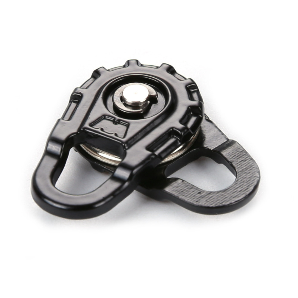 Bloco De Trava De Polia De Guincho Preto Para Recuperação Off Road SUV 1/10 RC4WD Traxxas HSP [covdes.br]