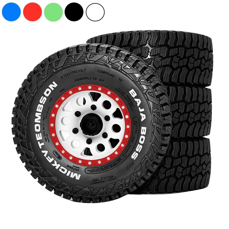 Pneu De Caminhão Curto Curso , 4 Unidades , 121mm 1/8 1/10 Com 12/14/17mm Hex Para Traxxas Slash Arrma Senton HuanQi 727