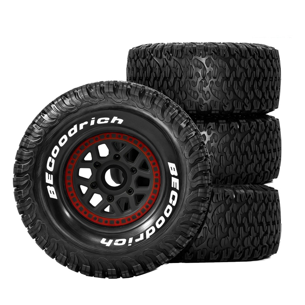 Pneu De Caminhão De Curto Curso , 4 Unidades , 133x60mm 1/7 1/8 Com 12/14/17mm Hex Para TRAXXAS UDR MAXX Slash ARRMA Moj
