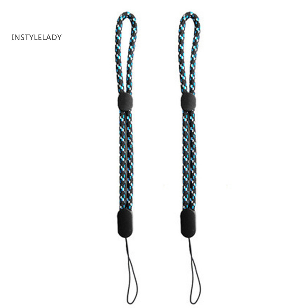 instylelady 2Pcs Universal Hand Wrist Strap Cordão De Corda Para Telefone Celular/Câmera/Key