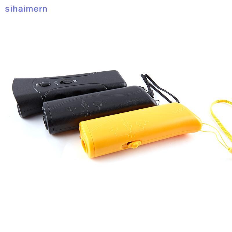 sihaimern LED Bateria Ultrasonic Pet Dog Repeller Anti Latido Parar Bark Device Trainer BR