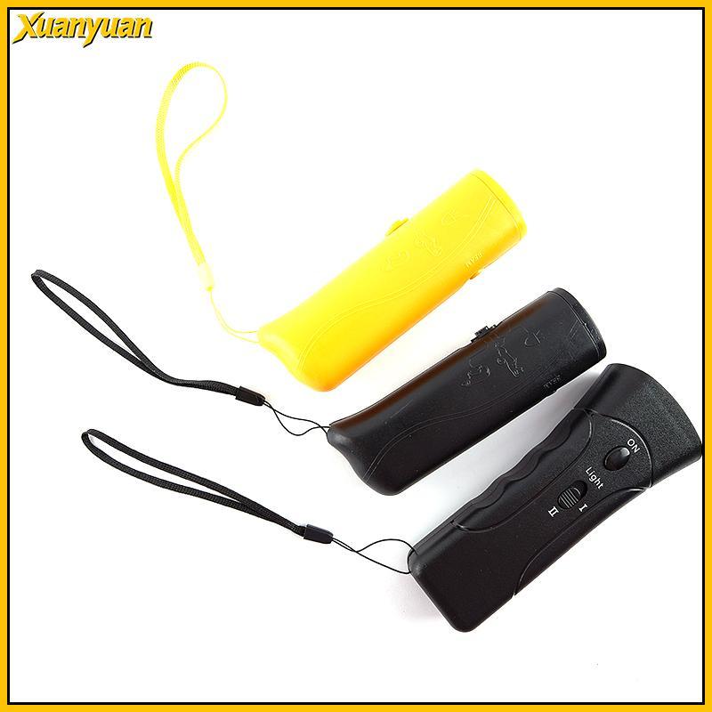 XYuan LED Bateria Ultrassônico Pet Dog Repeller Anti Latido Parar Bark Device Trainer BR