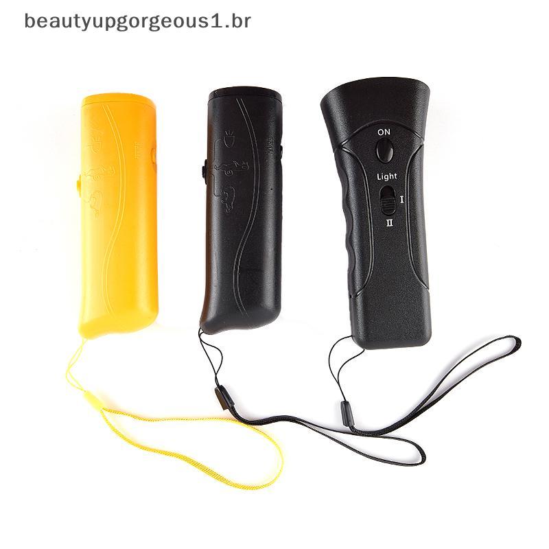 BEAUT LED Bateria Ultrassônico Pet Cachorro Repelente Anti Latido Parar Bark Device Trainer