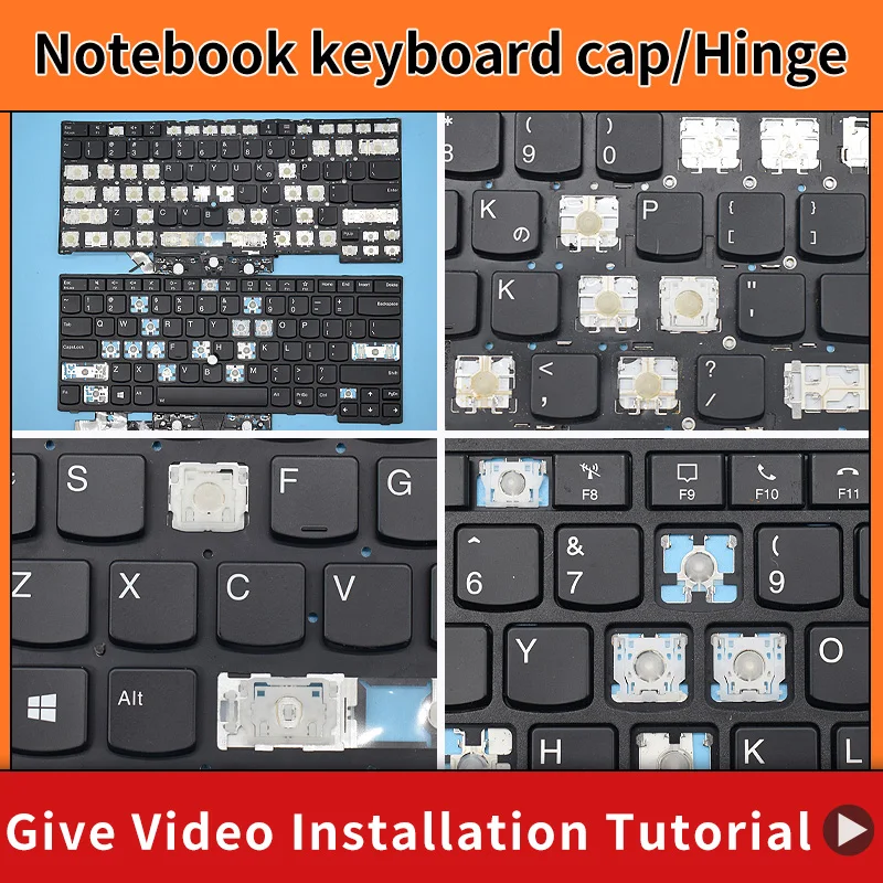 Replacement for Lenovo ThinkPad T490S T495S T14S Gen1 Laptop SN20W19523 T14S Extreme T14S X1 Keyboard Keycap Hinge