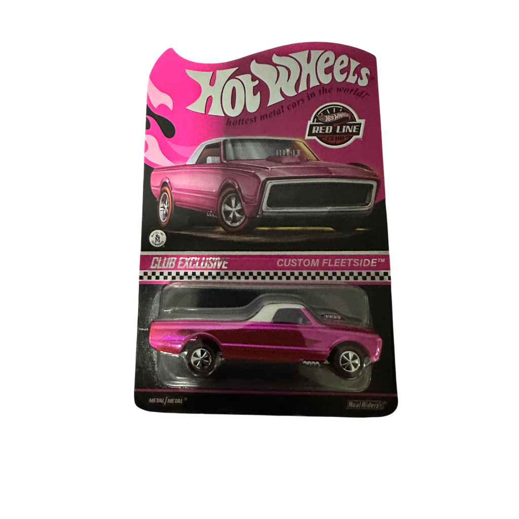 Hot Wheels Rlc Custom Fleetside Pink