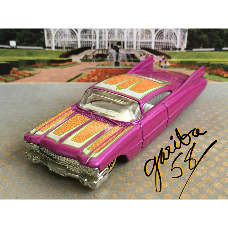 Hot Wheels Custom ‘59 Cadillac 2002 First Editions PINK Gariba58