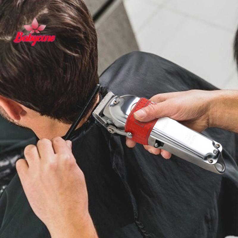 BYCE > 5 Pçs/set Antiderrapante Barbeiro Clipper Grip Bands Manga Suporte Para Máquina De Cortar Cabelo Capa Nova