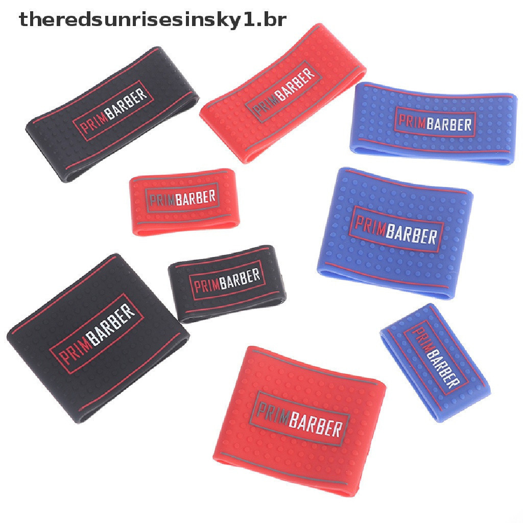 % Ferramentas HB 3 Pçs/set Antiderrapante Barber Clipper Grip Bands Manga De Capinha .