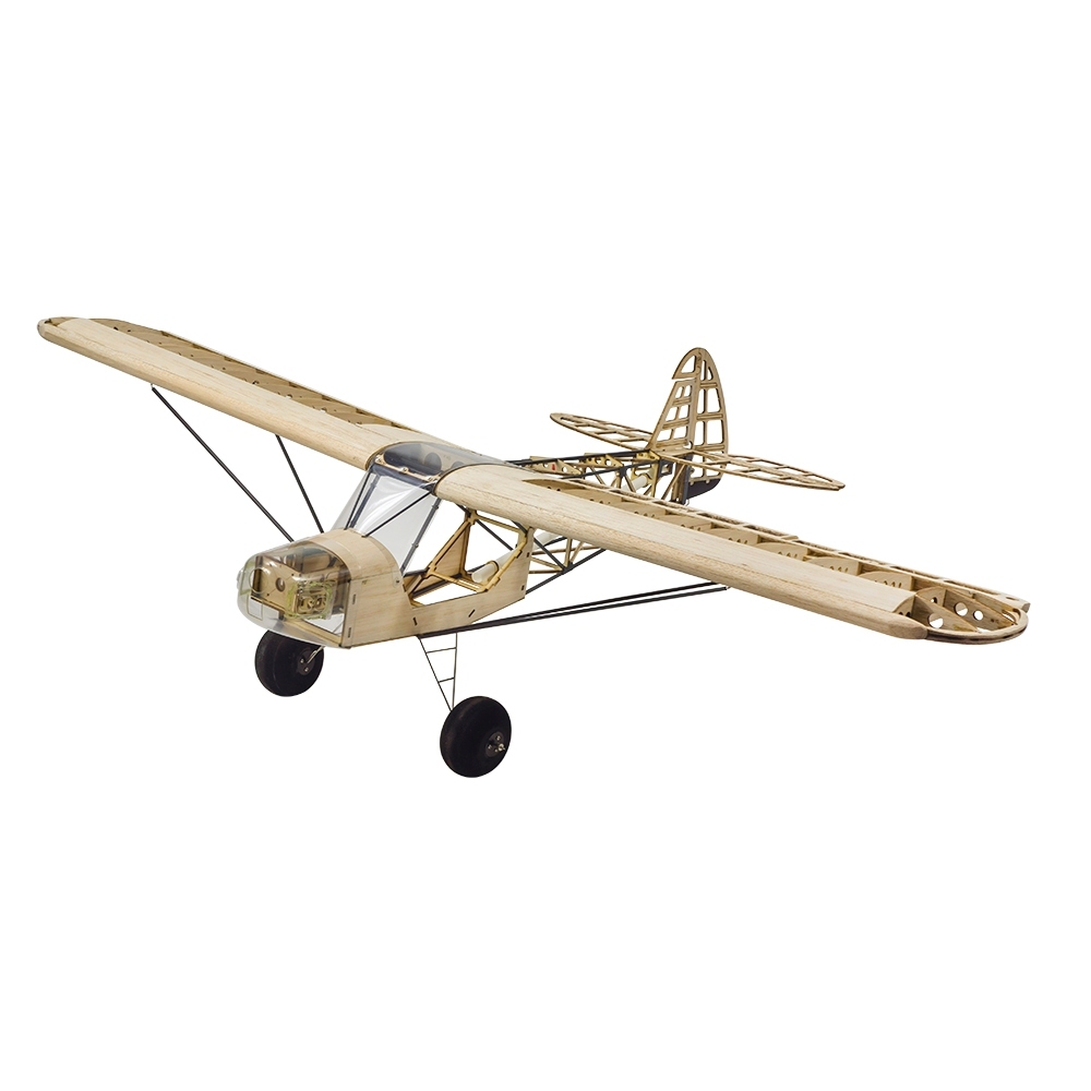 Avião RC Corte A Laser Balsa Madeira Selvagem Bobber Quadro Sem Capa Envergadura 1000mm Modelo De Kit De Construção