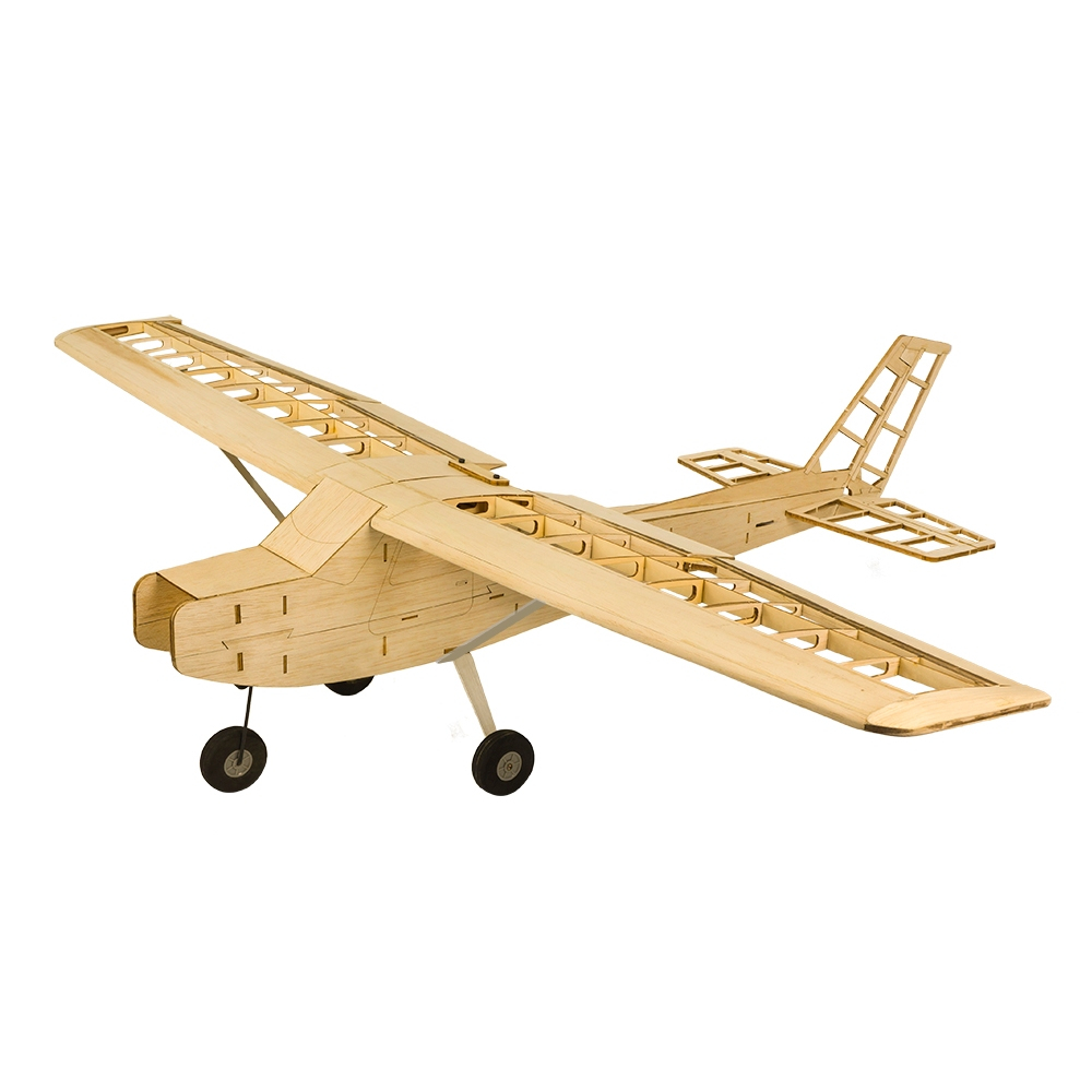 Kit Aeromodelo Cessna 152 Balsa Laser Corte - Montagem DIY para Motor Nitro 2.5-4.0cc ou Elétrico RC