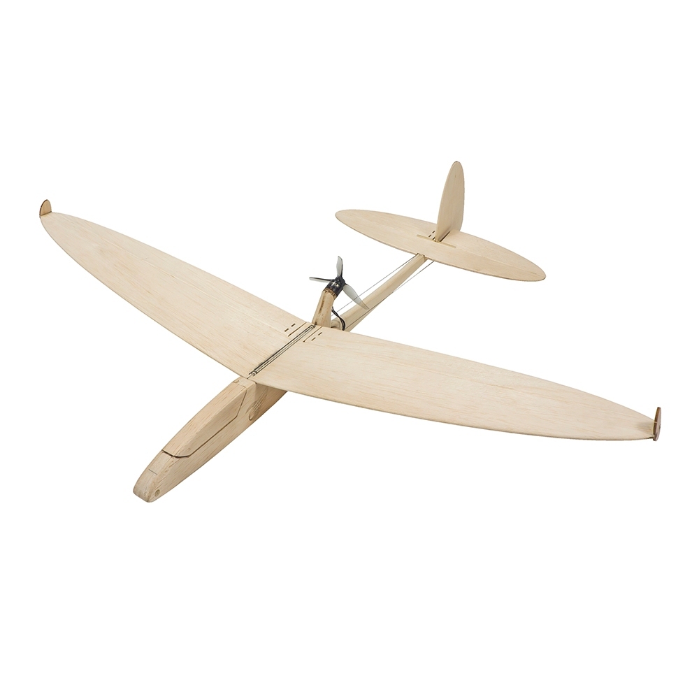 Modelo De Avião RC Corte A Laser Balsa Kit De Madeira Envergadura 600mm Pardal F06 Planador Vôo Livre Construção DIY