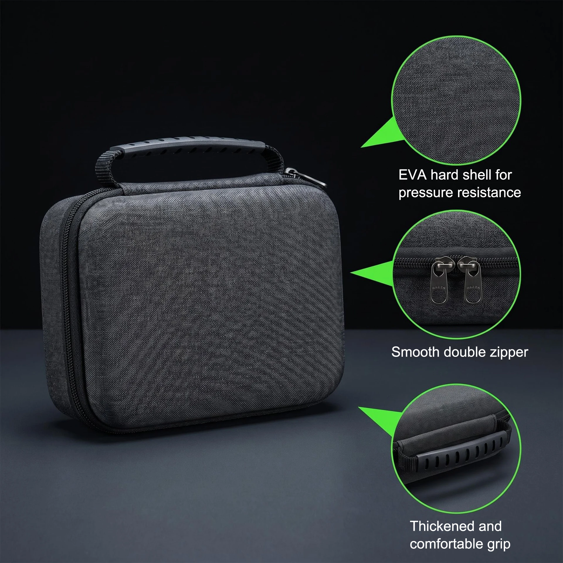 Hard EVA Carrying Case For Razer Viper V4 Pro/V3 Pro Gaming Mouse Portable Shockproof Storage Bag Protective Travel Mouse Case