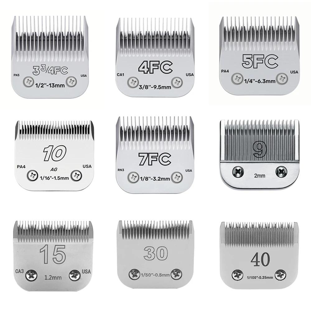 Lâmina De Substituição De Clipper Para Cães Compatível Com Andis/Wahl/Oster Dog Clippers , Aço Inoxidável Destacável