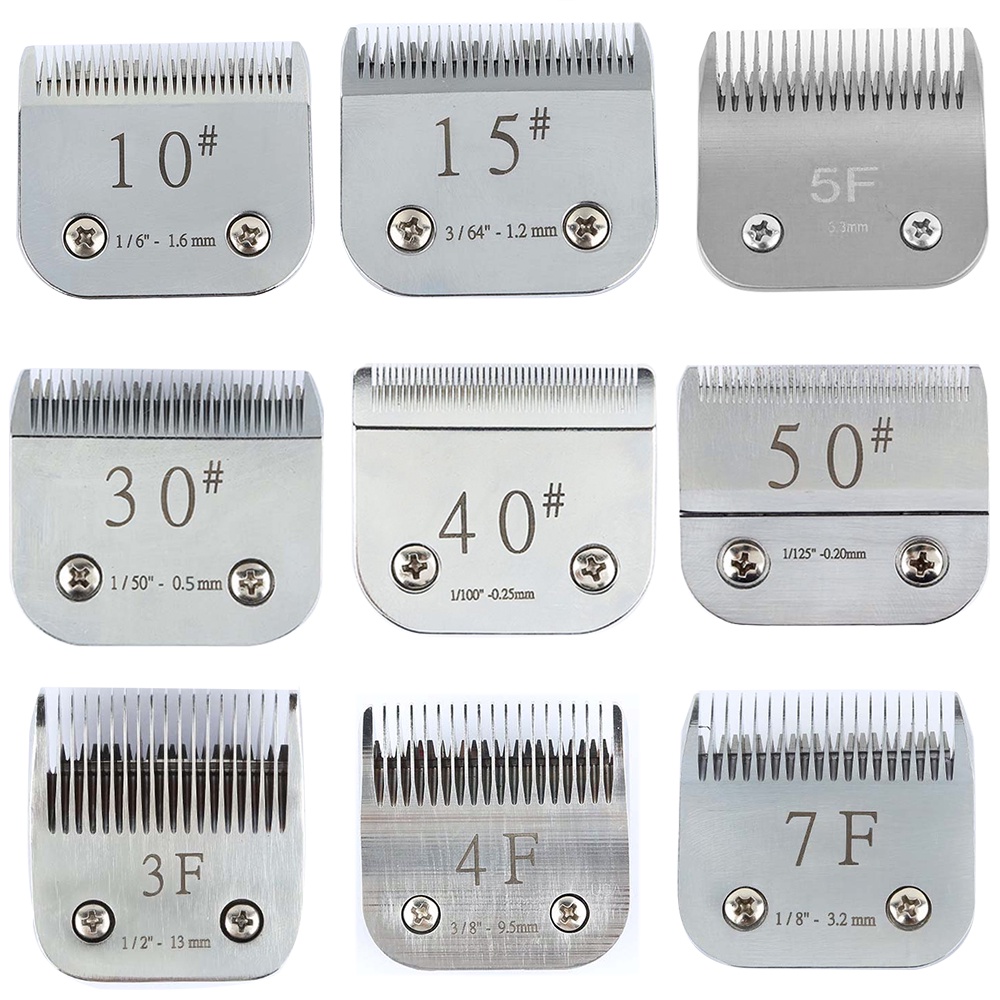 Frete Grátis Animais Clipper Lâmina De Substituição Fit Andis AG AG2 AGCC AGC2 MBG Série Pet 3F 4F 5F 7F 10 30 40 50