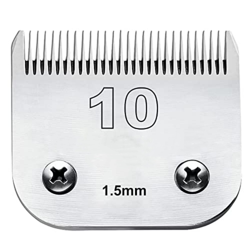 10 # 1.6 Milímetros SK5 Dog Pet Clipper Lâmina De Substituição Compatível Com Andis/Oster Removível A5 Lâminas De Cortar Cabelo