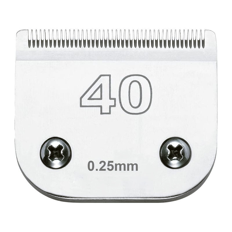 Clipper De Cerâmica Destacável Para Cães De Estimação Lâmina , Compatível Com Andis Tamanho 40 Comprimento De Corte 1/100 