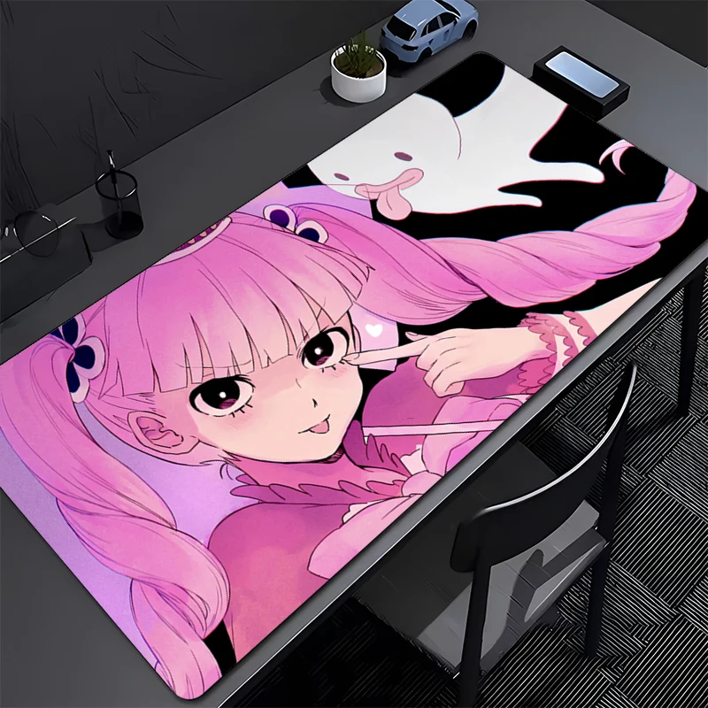 Gaming Mouse Pad One Piece Perona Accessories Office Gamer Keyboard Desk Mat Non-Slip Laptop ground mat Large PC carpet Mousepad