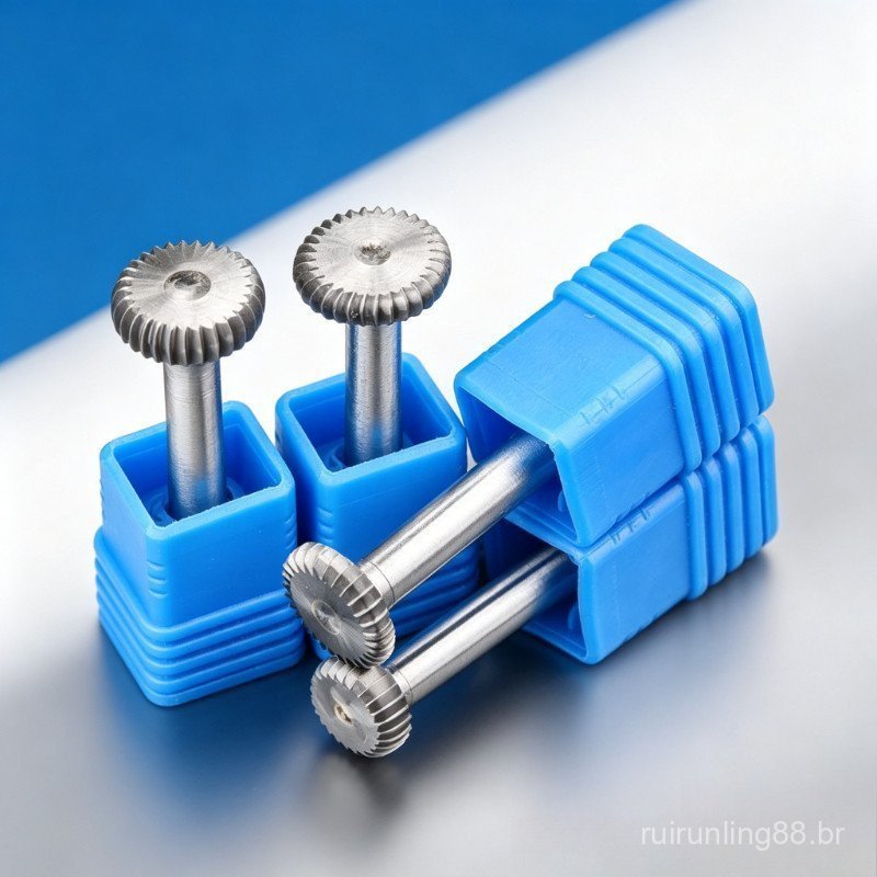 T-shaped tungsten steel rotary file, durable and sharp hard alloy rotary file head, no chipping. RU5J