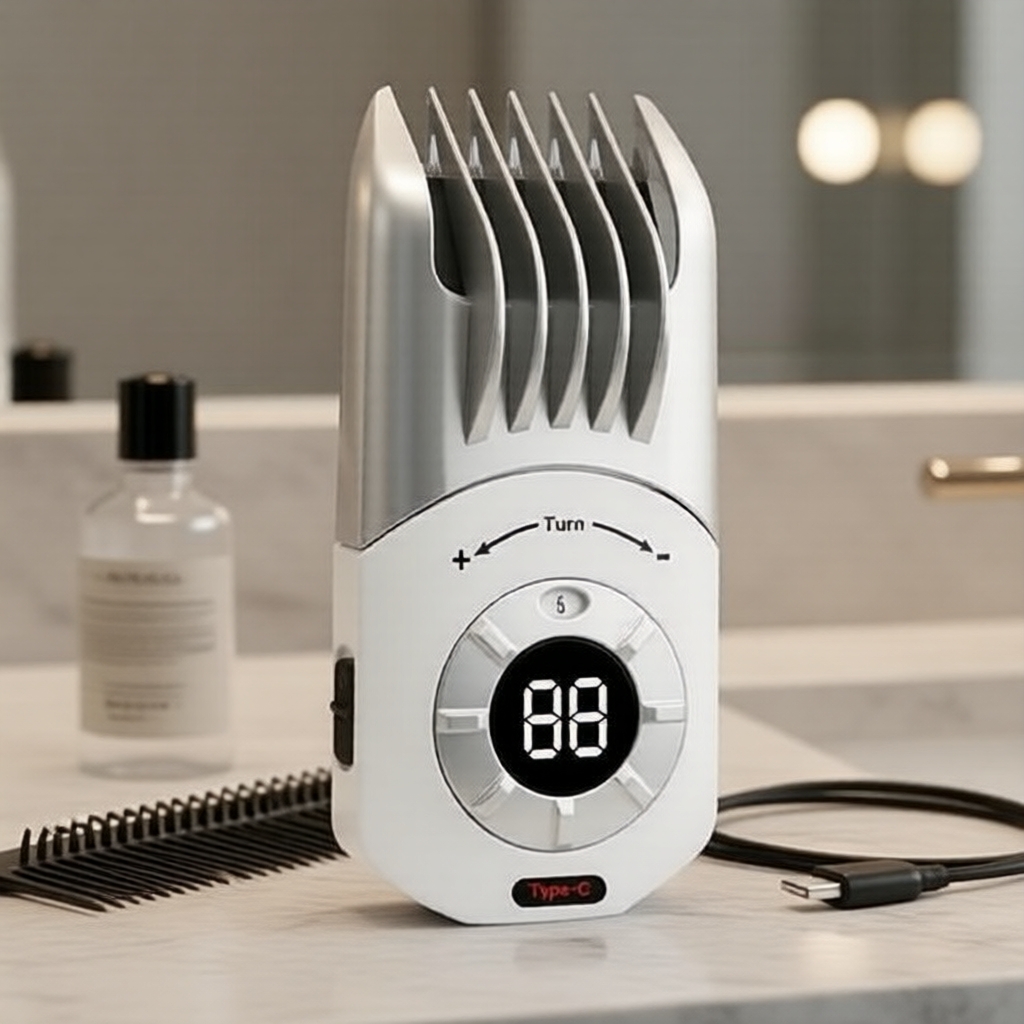 Máquina de cortar cabelo elétrica multiuso para cortes de cabelo, crianças e pets