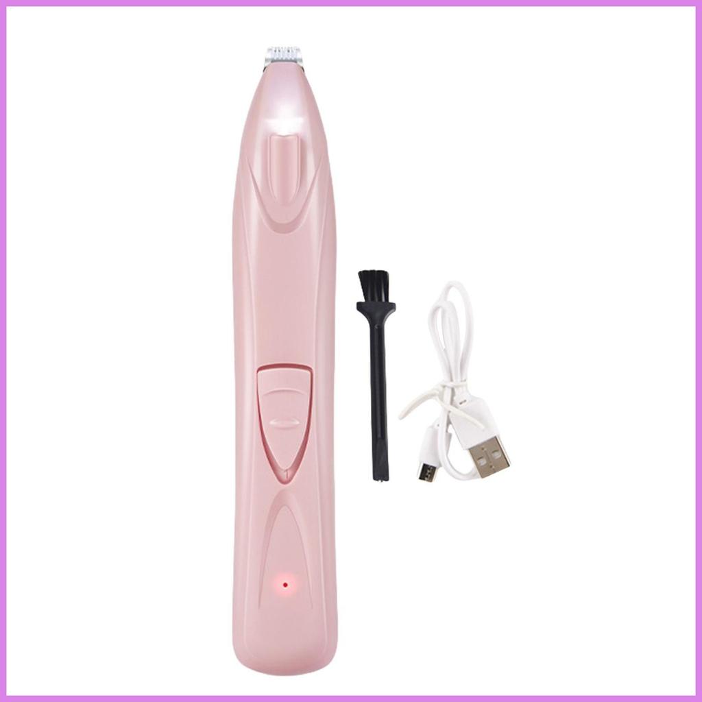 Cão Rosto Trimmer Silencioso Elétrico Pequeno Clippers Animais De Estimação Pé Máquina De Cortar Cabelo Aliciamento Ferr