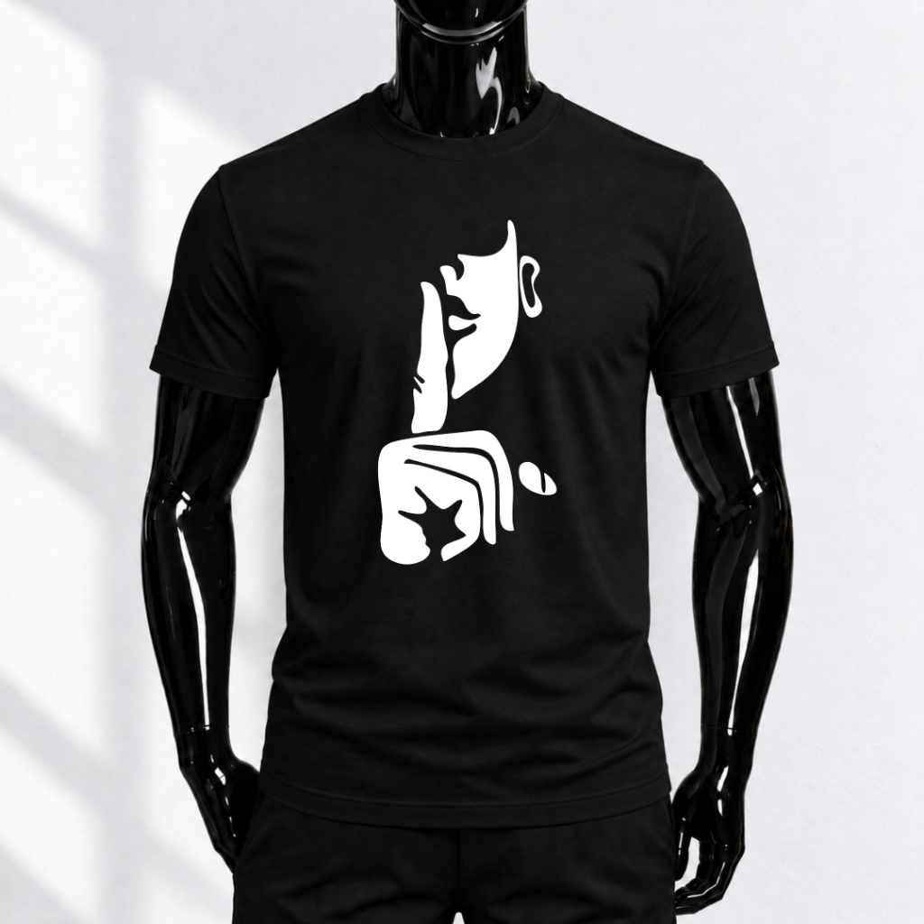 “Don't Talk” T-Shirt—100% Cotton, Unisex, Modern Urban Streetwear