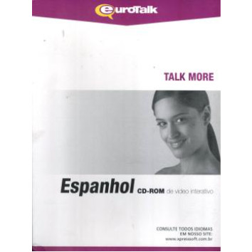 Livro: Talk More Espanhol: Fale Mais no Dia a Dia Autor: Eurotalk (Novo, Lacrado)