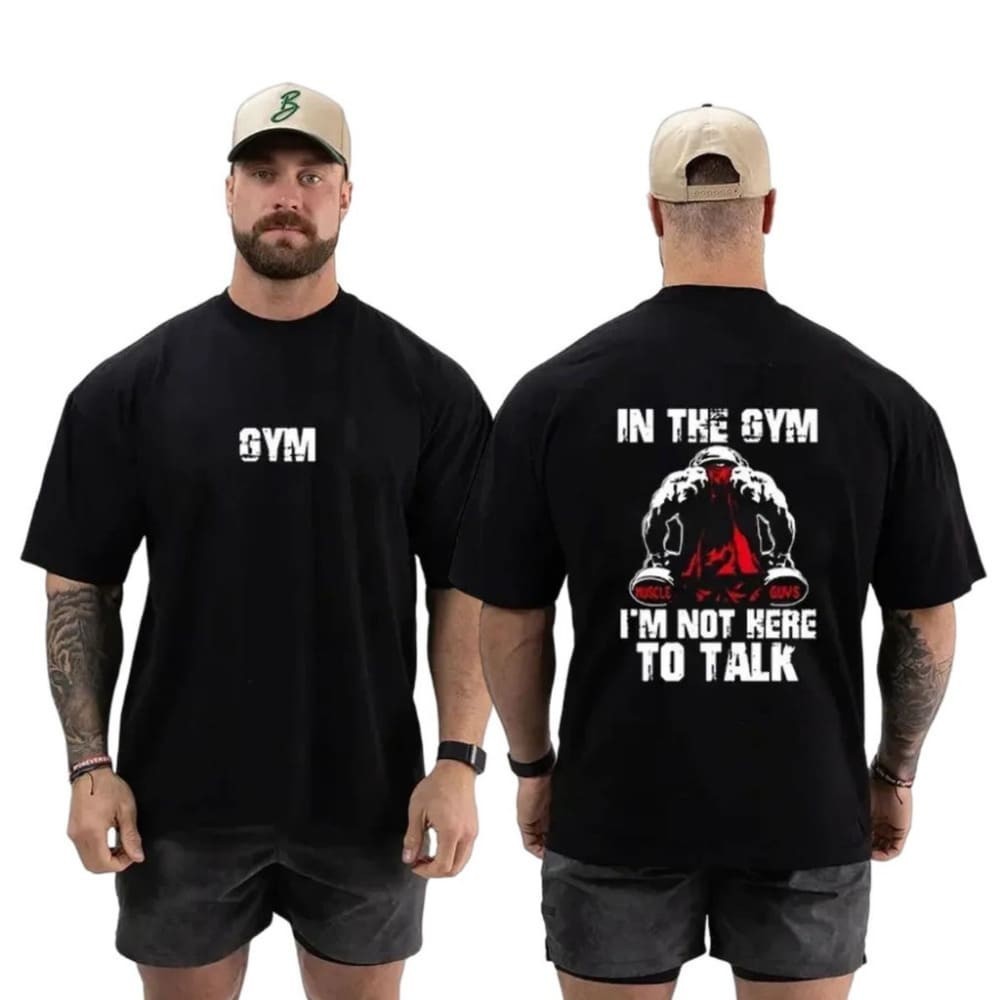 Camiseta Oversized Preta Confortável 100% Algodão Modelo 