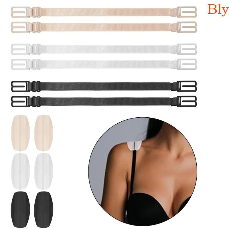 Bly Silicone Bra Strap Clip Fácil Limpeza Antiderrapante