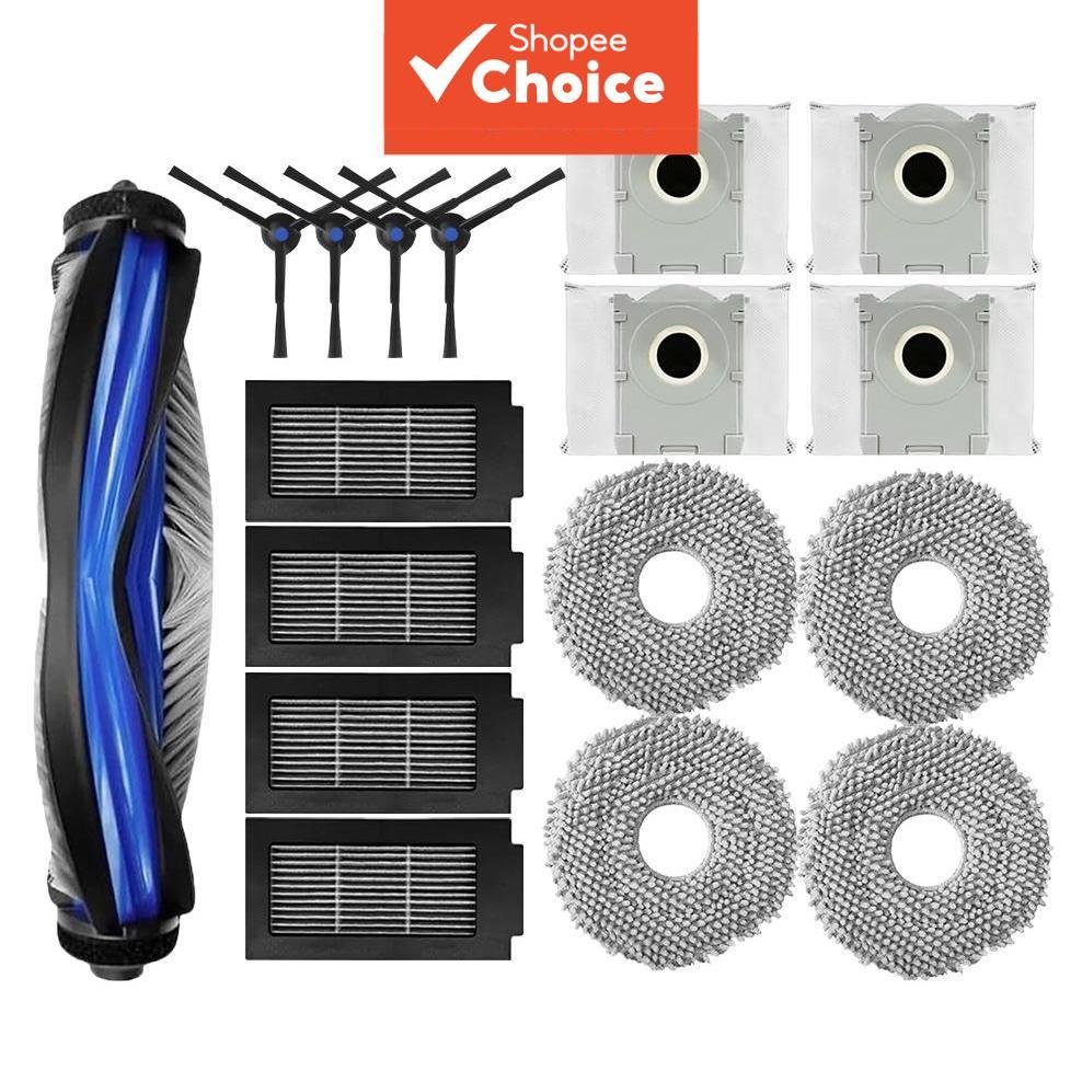 Kit de Acessórios de Reposição para Robô Aspirador compatível com Ecovacs Deebot T50 Omni / T50 Pro Omni