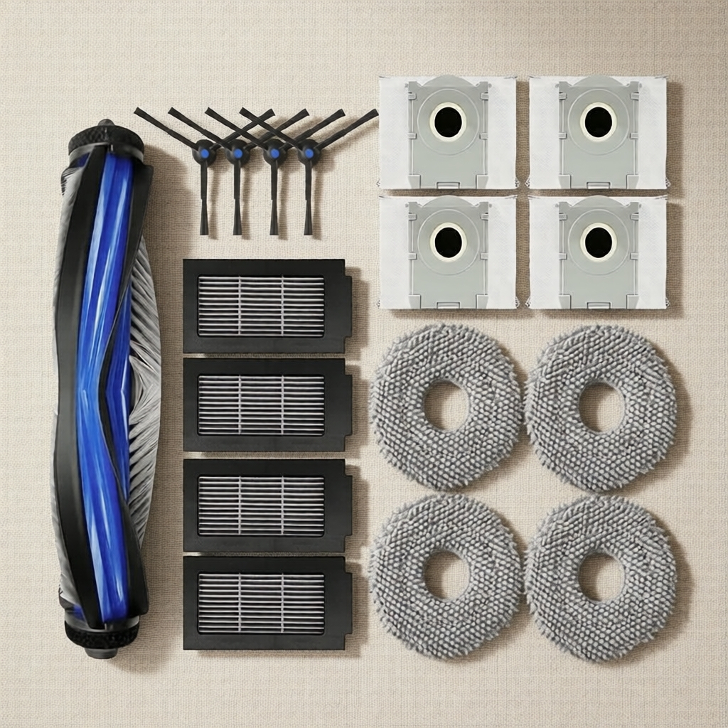 Kit de Acessórios de Substituição para Aspiradores Robóticos Ecovacs Deebot T50 & T50 Pro